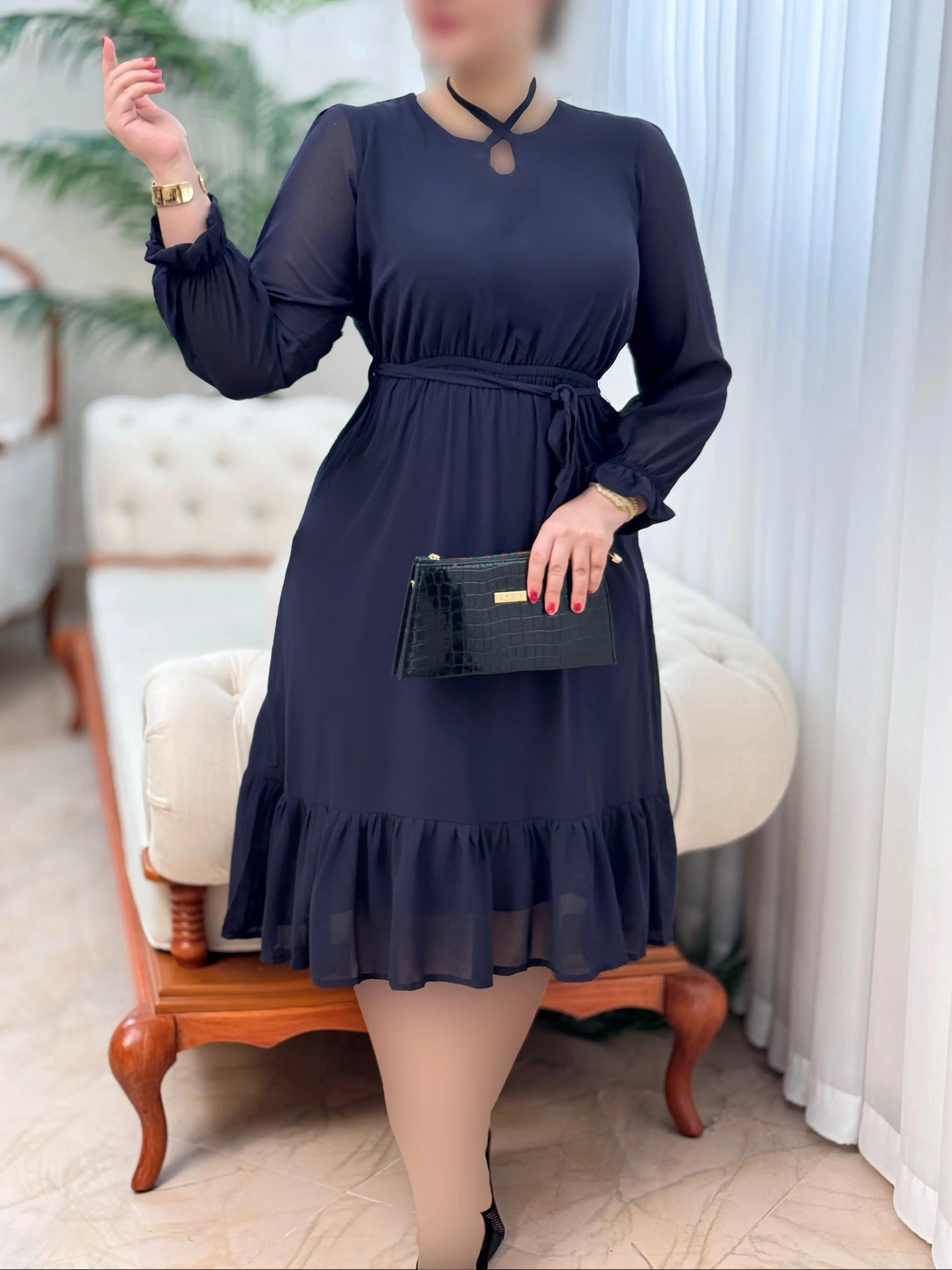 پیراهن حریر حوریا‌ 3203